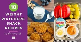 weight watchers low point snack recipes