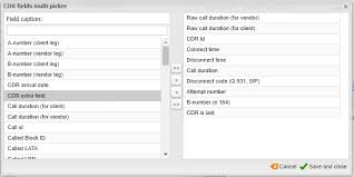 voice cdr management cdr export tool