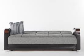 luna fulya gray convertible sofa bed