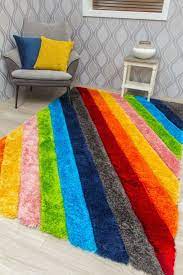 large rainbow rug gy 3d mat living