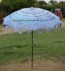 Indian Garden Umbrella Ombre Mandala