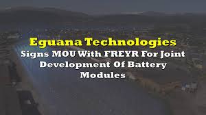 Freyr will supply safe, high energy density and cost competitive clean battery cells to the rapidly growing global markets for electric vehicles, energy storage, and marine applications. Eguana Tech Signs Mou With Freyr For Joint Development Of Battery Modules