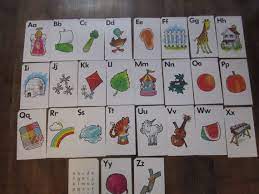 26 Vintage Picture Abc Flashcards