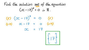 Lesson Solving Quadratic Equations