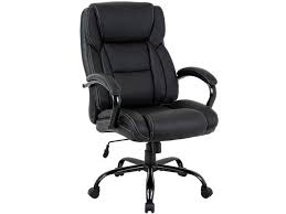Get big & tall office chairs with a weight capacity of at least 300 lbs! High Back Big And Tall Office Chair 500lb Executive Chair Ergonomic Pu Desk Task Chair Rolling Swivel Chair Adjustable Computer Chair With Lumbar Support Headrest Leather Chair For Women Men Black Newegg Com
