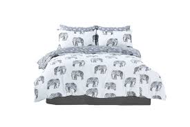 grey elephant bedding set deal