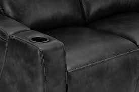 Banning Grey Power Reclining Sofa