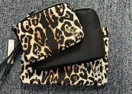 victoria s secret leopard black travel