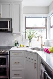 Kitchen Corner Windows Design Ideas
