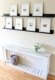 Diy Sofa Table Farmhouse Style The