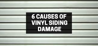6 common causes of vinyl siding damage