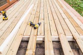 how to replace a section of decking boards