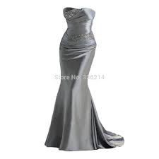 Us 45 24 13 Off 2017 New Long Formal Beaded Mermaid Sweetheart Bridesmaid Dresses Party Gowns Wedding Prom Dresses Stock Size 6 8 10 12 14 16 In