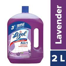 lizol disinfectant surface floor cleaner liquid lavender 2 l