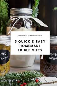 5 easy homemade edible gifts video