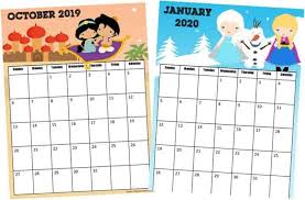 It's not just a pretty monthly calendar, it's also a practical planner with room for notes. Free Printable Free Printable Disney Calendar 2021