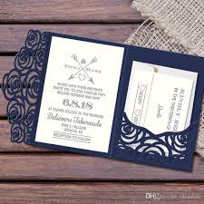 European 2018 Laser Hollow Personal Free Printed Invitation Customization Invites With Envelope Wedding Accessory Blank Inner Custom Printed