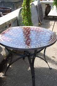 A Moorish Mosaic Topped Dining Table