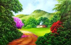 Hd Painting Nature Wallpapers Peakpx