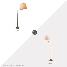 We love that it comes with a 60w edison bulb for vintage style. Daily Find Restoration Hardware Library Swing Arm Floor Lamp Copycatchic