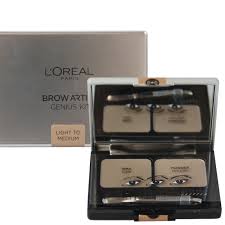 l oréal eyebrow kit brow artist genius