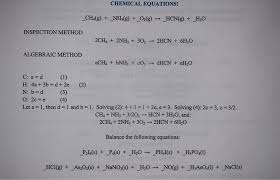 Solved Chemical Equations Ch 8