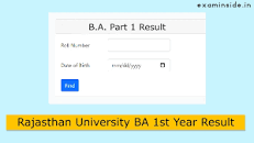 Image result for b a first year result roll number