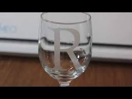how to glass etching with your