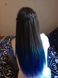 I have very dark hair so i use 30 volume developer. Pin By Sanna On Fashion Blue Ombre Hair Hair Dye Tips Hair Styles