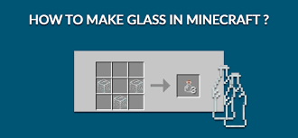How To Make Glass Bottle Minecraft How