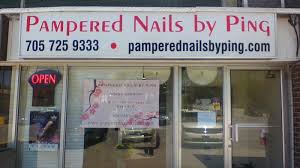 pered nails by ping in barrie