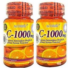 Vitamin c (100% pure ascorbic acid) helps the body's immune system by supporting antibody responses, white blood cell function and activity, and helps maintain normal interferon levels.* it is one of the most potent dietary antioxidants and provides nutritional support to all functions of the body.* Acorbic Vitamin C 1000mg In Amuwo Odofin Vitamins Supplements Skin Beauty Cosmetics Jiji Ng