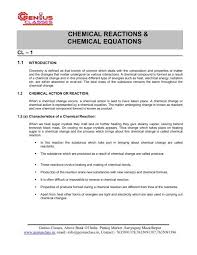 Chemistry Class 10 Part 1