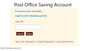 open a post office savings account