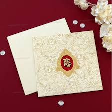 elegant hindu wedding invitation cards