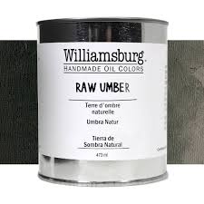 williamsburg oil color raw umber