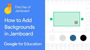 You can create your backgrounds and templates in google slides and then turn them into jamboard backgrounds! How To Add Backgrounds In Jamboard First Day Of Jamboard Youtube