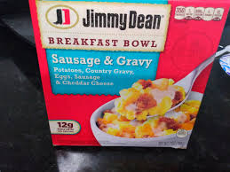 sausage and gravy breakfast bowl