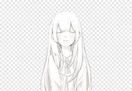 No witch hunting users for their post history. New York Anime Festival Drawing Manga Sketch The Second Element Long Straight Hair Sister White Face Painted Png Pngwing