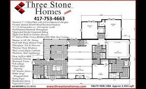 Floor Plans For Three Stone Homes