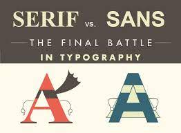 Difference Between Serif and Sans Serif Fonts | Newprint