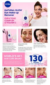 nivea double effect eye make up remover