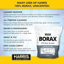 harris 2 5 lbs unscented borax laundry