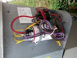 Hi, the wiring diagram is no problem but you didn't say what type unit or model number? Replaced Capacitor A C Cooled For A Few Hours Then No Cool Air Doityourself Com Community Forums