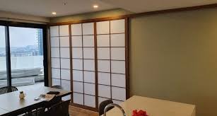 A Shoji Screen Door Installation