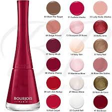 bourjois 1 second quick dry glossy long