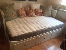 ikea daybed into queen size bed