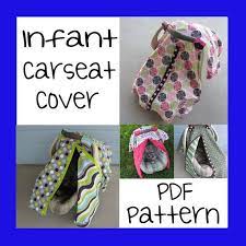Infant Car Seat Cover Pdf Pattern Sew