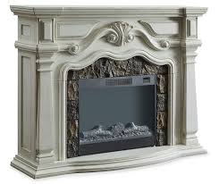 62 White Electric Fireplace Big Lots