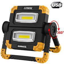 1500 Lumen Rechargeable Led Work Light With Handle And Stand 360 Rotatation Folding Portable Light Stand For Home Car Repairing Camping Hiking Bbq Outdoor Exploring Walmart Com Walmart Com